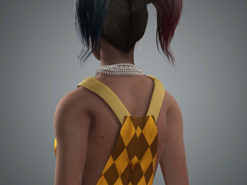 Harley Quinn Character Modèle 3D
