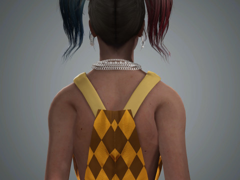 Harley Quinn Character Modèle 3D