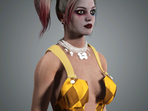 Harley Quinn Character Modèle 3D