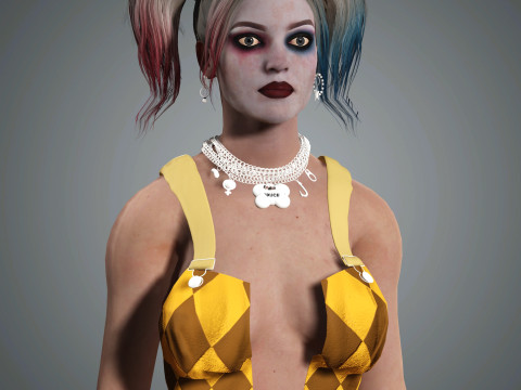Harley Quinn Character Modèle 3D