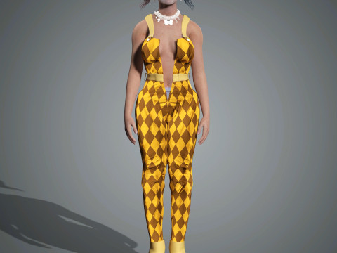 Harley Quinn Character Modèle 3D