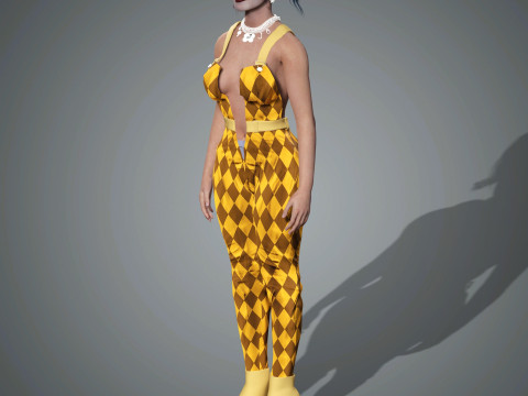 Harley Quinn Character Modèle 3D