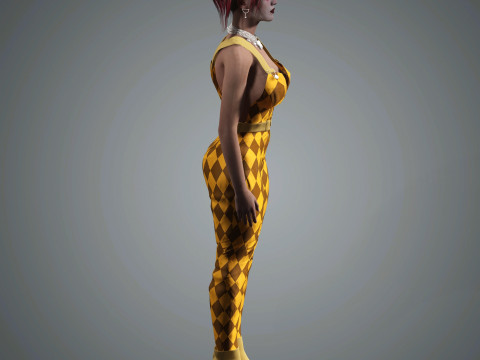 Harley Quinn Character Modèle 3D