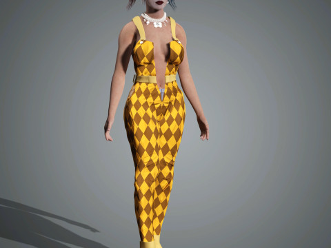 Harley Quinn Character Modèle 3D