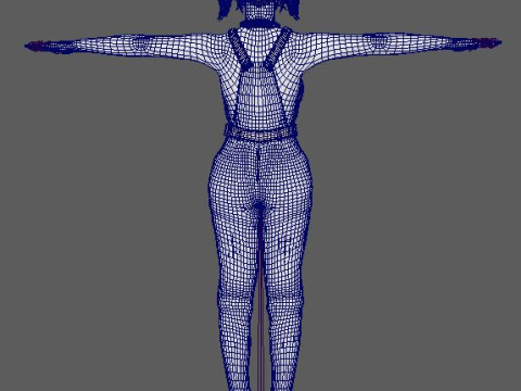 Harley Quinn Character Modèle 3D