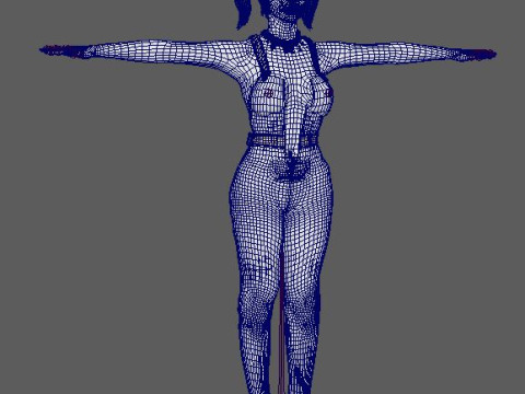 Harley Quinn Character Modèle 3D