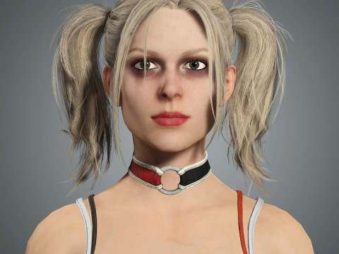 Harley Quinn Character 3D 모델