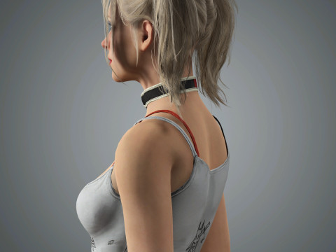 Harley Quinn Character 3D 모델