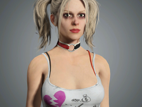 Harley Quinn Character 3D 모델