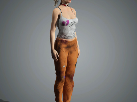 Harley Quinn Character 3D 모델