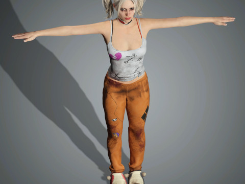 Harley Quinn Character 3D 모델