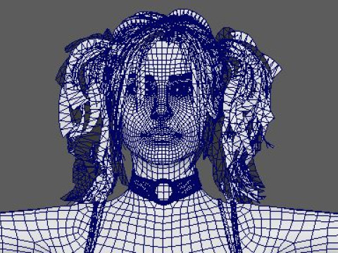 Harley Quinn Character 3D 모델