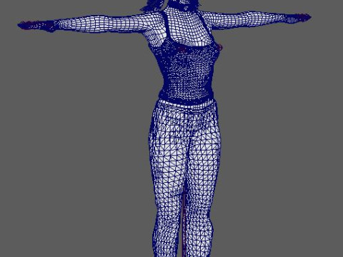 Harley Quinn Character 3D 모델