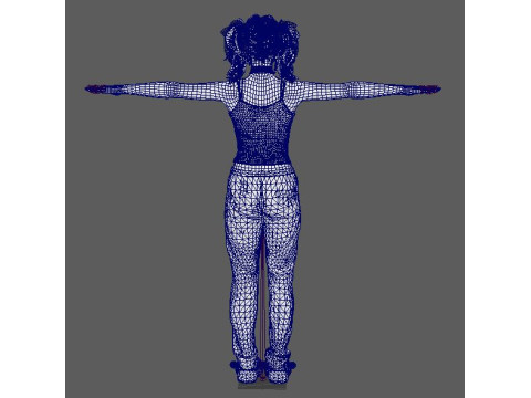Harley Quinn Character 3D 모델