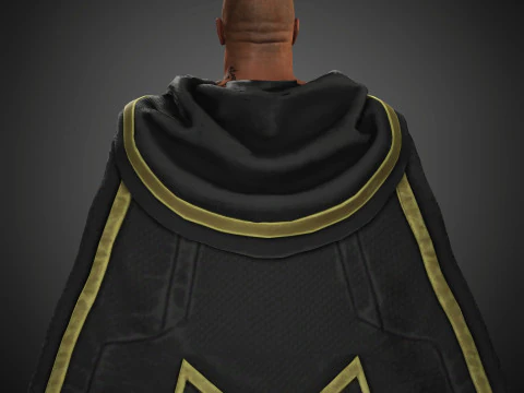 BlackAdam Character 3D Model