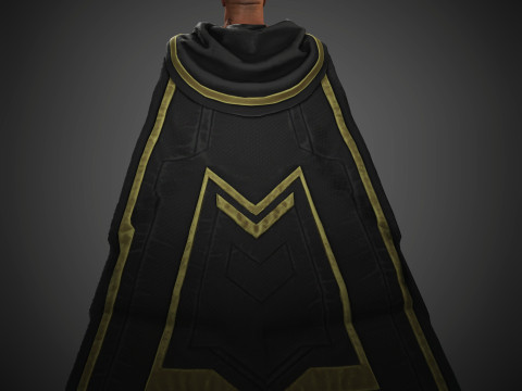 BlackAdam Character Model 3D