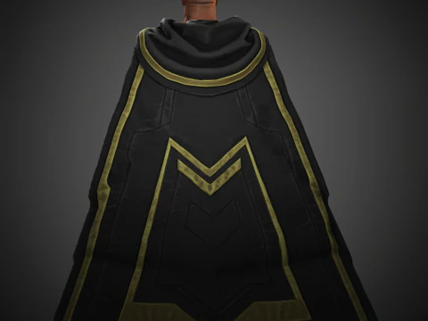 BlackAdam Character 3D Model