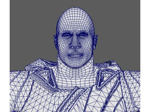 BlackAdam Character 3D Model