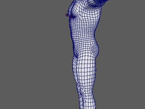 BlackAdam Character 3D Model