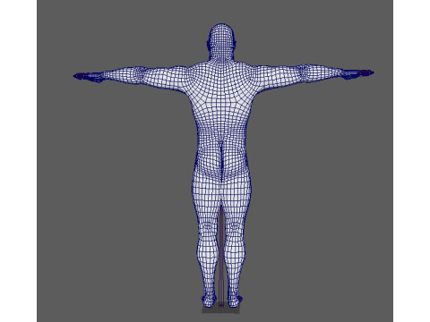 BlackAdam Character Model 3D