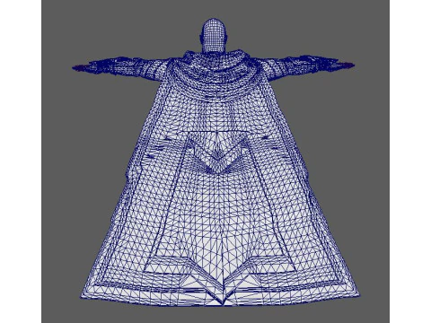 BlackAdam Character 3D Model