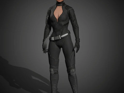 Catwoman Character 3D Model
