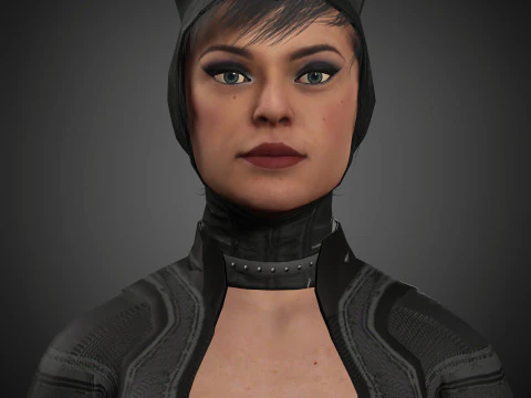 Catwoman Character 3D Model