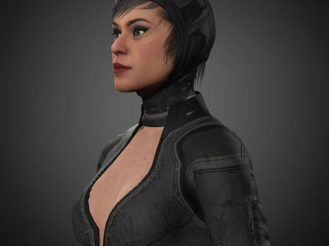 Catwoman Character 3D Model