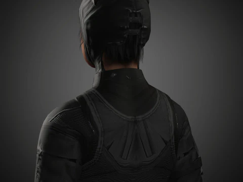 Catwoman Character 3D Model