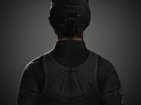 Catwoman Character Modello 3D