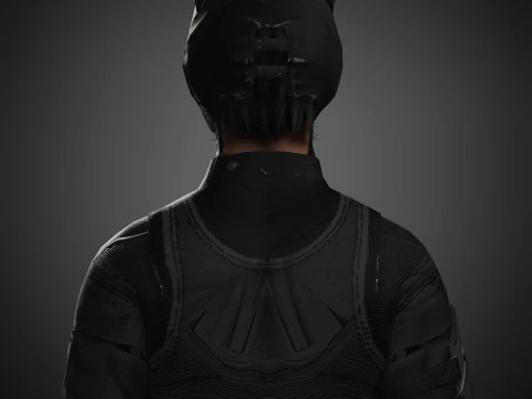 Catwoman Character 3D Model