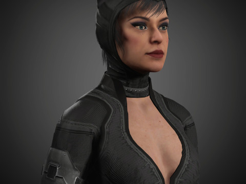 Catwoman Character Modello 3D