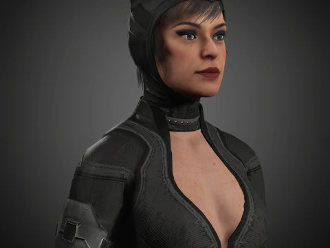 Catwoman Character 3D Model