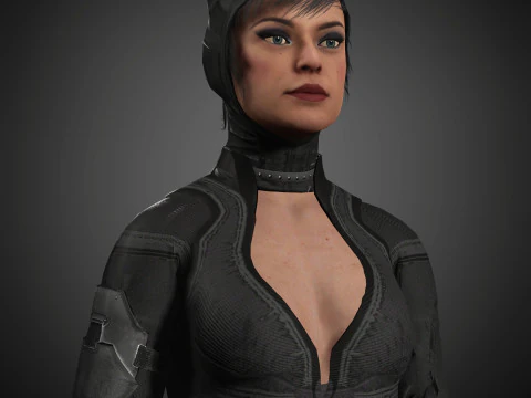 Catwoman Character 3D Model