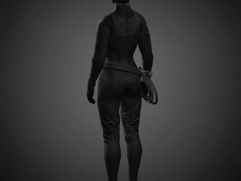 Catwoman Character Modello 3D