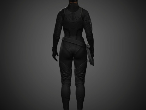 Catwoman Character Modello 3D