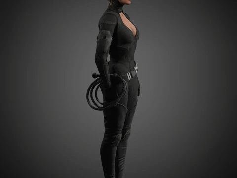 Catwoman Character 3D Model