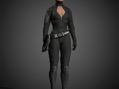 Catwoman Character Modello 3D