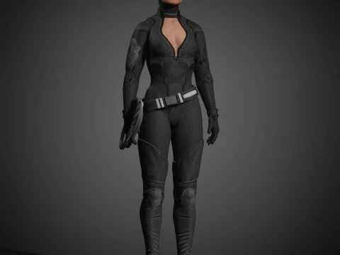 Catwoman Character 3D Model
