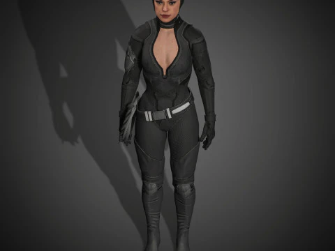 Catwoman Character 3D Model