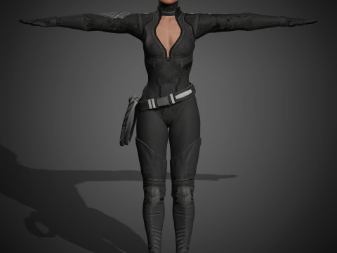 Catwoman Character Modello 3D