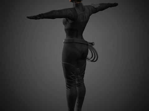 Catwoman Character Modello 3D