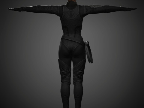 Catwoman Character Modello 3D