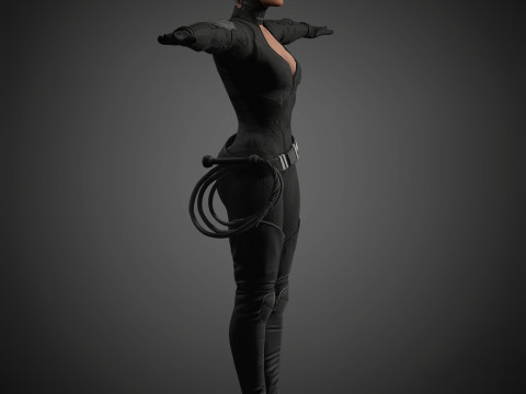 Catwoman Character Modello 3D