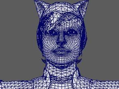 Catwoman Character 3D Model
