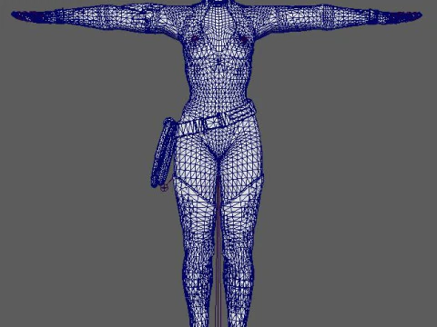 Catwoman Character 3D Model