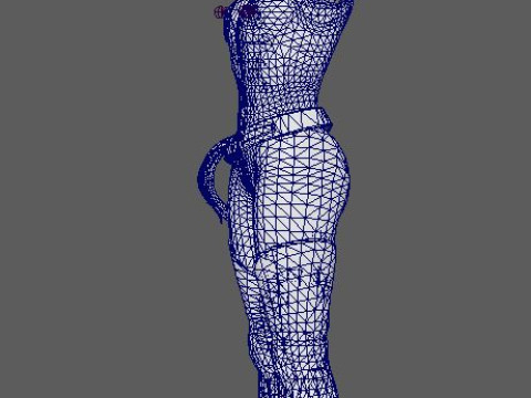 Catwoman Character Modello 3D