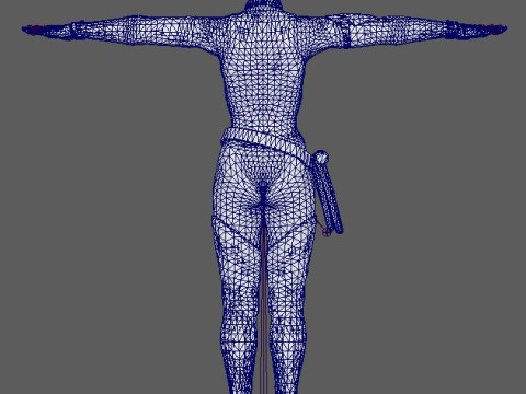 Catwoman Character Modello 3D