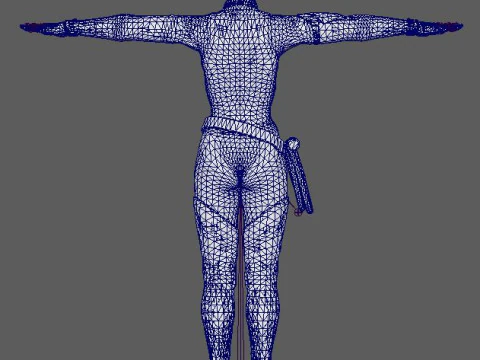 Catwoman Character 3D Model