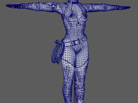 Catwoman Character Modello 3D